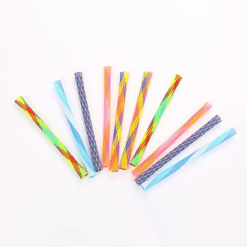 Cat Spring Tube Toy Stretchable Kitten Spring Toy Cat Interactive Toy Pet Chew Toy Cat Coil Toy Kitten Teaser Toy Random Color