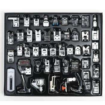 

32//52/62/72 Sewing Machine Presser Foot Press Feet For Brother Singer Sew Kit Braiding Blind Stitch Over Lock Zipper Ruler