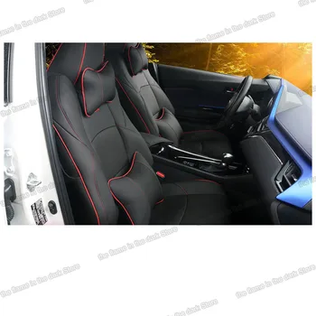 شراء Lsrtw2017 الفاخرة الجلود وسادة مقعد السيارة حصيرة لتويوتا CHR 2018 2019 2020