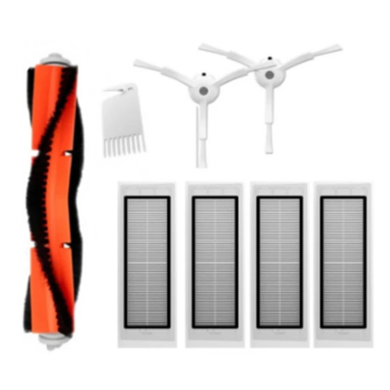

For Xiaomi Robot Vacuum Cleaner Side/Rolling Brushes Hepa Filters Replacements for Roborock Mi Robot Vacuum Cleaner Vacuum Clean