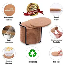 Wooden Slice Cup Mat Coaster Heat-resistant Tea Coffee Mug Drink Pad