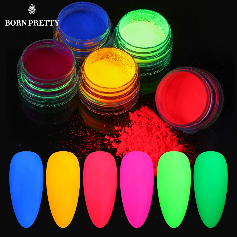 bomba metal Imperial 1 caja de polvo fluorescente para uñas, polvo fluorescente que brilla en  polvo, decoración artística para manicura de verano - AliExpress Belleza y  salud