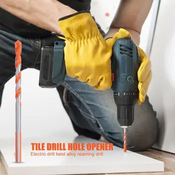 

Professional Carbide Steel Drill Glass Tile Cement Wood Hole Opener Stainless Steel 6/8/10/12mm Metal Drill Power Tools