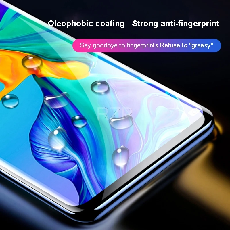RZP полное покрытие Гидрогелевая пленка для Huawei P30 P20 Pro P10 lite Plus Защита экрана (не
