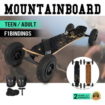

95cm Planche tout Terrain Mountain Skateboard Long Board Adultes Tige en Acier