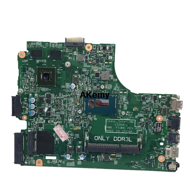 Для DELL 3542 15-3542 DELL insprion 3442 3543 3443 5749 материнская плата 13269-1 ПРБ FX3MC REV a00 материнская плата I7-4510u