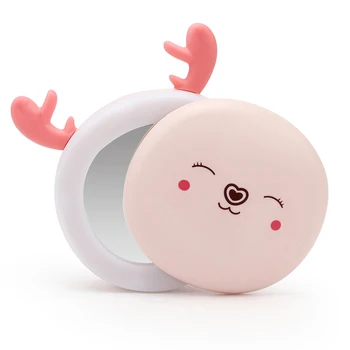 

LED Makeup Mirror Hand Warmer with Fill Light Heater Charging Mini Mobile Power Portable for Girls Warming Products Warm Supplie