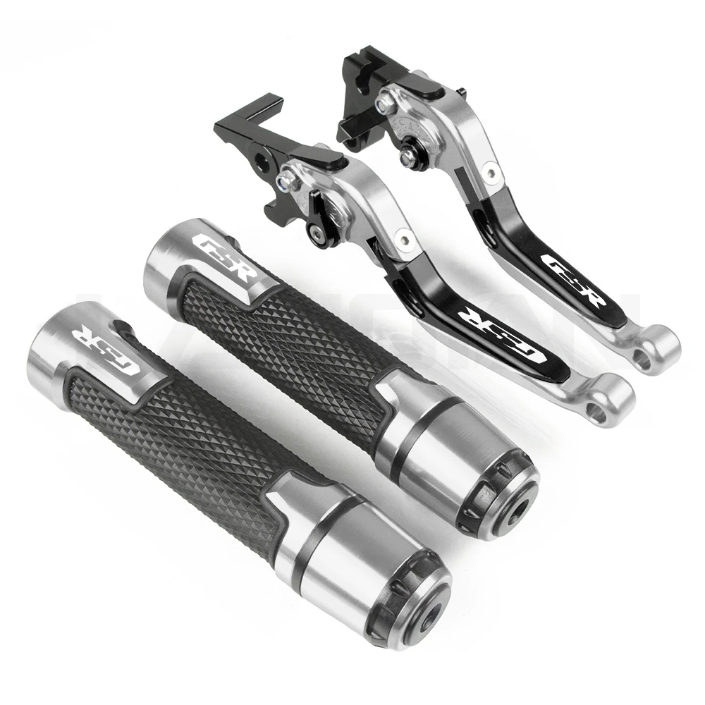 

Motorcycle CNC Brake Clutch Lever & 7/8 22MM Handlebar Grips For SUZUKI GSR 750 2011-2018 GSR 600 2006-2011 GSR 400 2008-2012