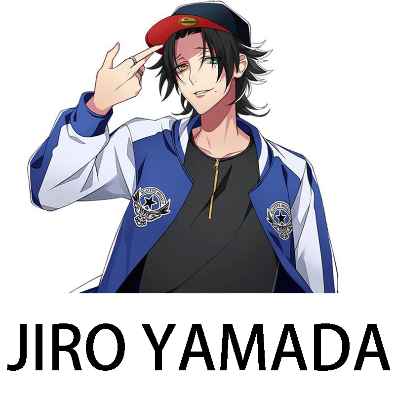 Only Wig Аниме гипнозимический дивизион рэп Битва Косплей парики RAMUDA AMEMURA Doppo Kannonzaka Jinguji Jakurai косплей синтетические волосы Вечерние - Цвет: Only Wig