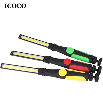

Stepless Non Polar Dimming Cob Work Light Usb Charging Inspection Light 360 Degree Adjustment Spiral switch Led Work Light