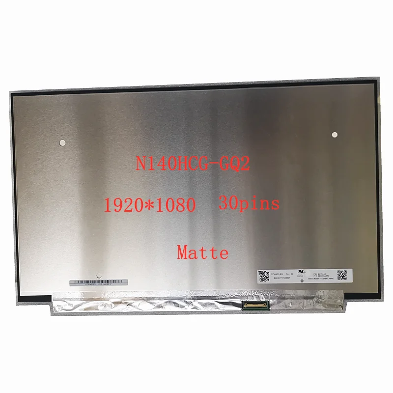 Dalle écran LCD type Innolux N140HCG-GR2 14.0 Pouces 1920x1080 60Hz