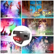 

LED 500W Air Column Smoke Machine with Wireless Control Fog Machine Fogger Stage Smoke Ejector