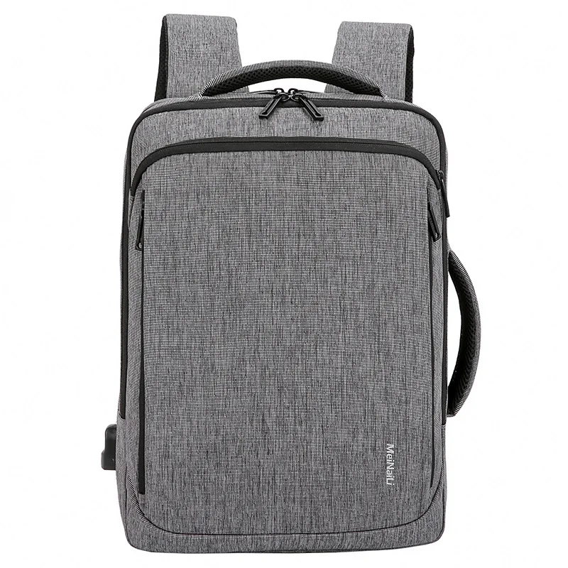 

New Style Dacron Backpack Men's USB Charging Backpack Hand Computer Bag Business Casual Large Capacity Backpack