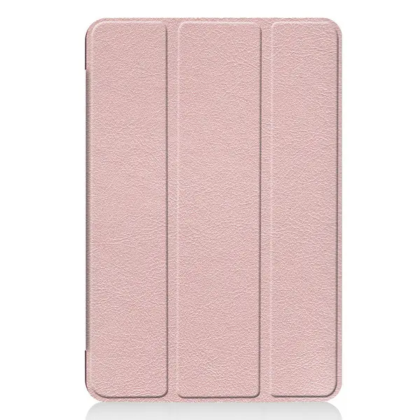 Высококачественный чехол для iPad Mini 4 Mini 5 из искусственной кожи, чехол с тройной подставкой, смарт-чехол для iPad Mini 5, чехол Funda - Цвет: mini45 rose gold