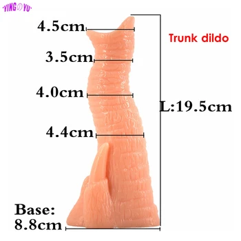 Huge Animal Dildo Long Dog Horse Wolf Penis With Suction Cup Big Dick Sex Toys For Woman Vagina Anal Masturbator Adult Products 5