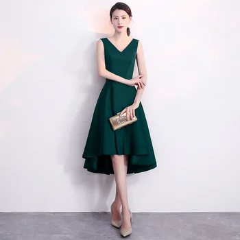 

2020 Dress Celebrity Small Evening Dress Women Simple And Generous Banquet Long Style Noble Lady Elegant Can Be Worn In Summer