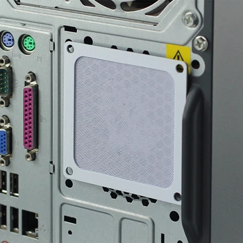 

Magnetic Dust Filter Dustproof Mesh Fan Cover Net Grill Guard with Hole for PC Computer Case Cooling Fan Accessories