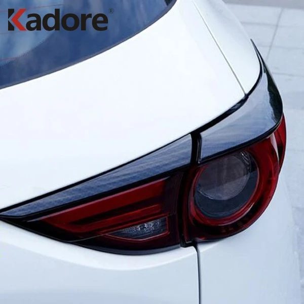 Задняя лента из углеродного волокна для Mazda CX 5 CX5 KF 2017 2018 2019 2020 декоративные