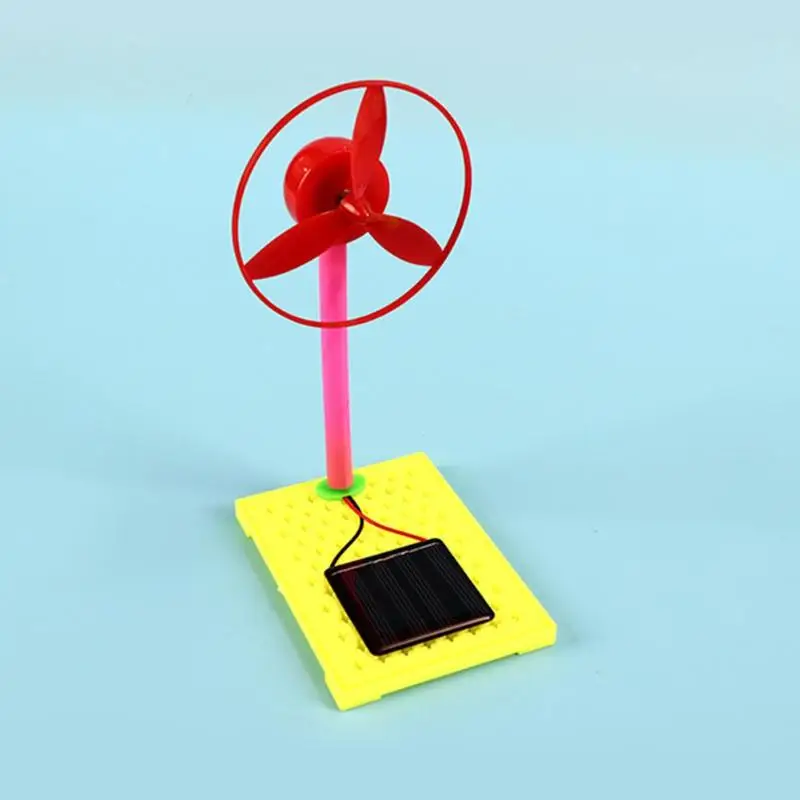 Прочный DIY Science наборы для экспериментов Классический Тонкий DIY научный эксперимент дети солнечной энергии вентилятор модель развивающие игрушки