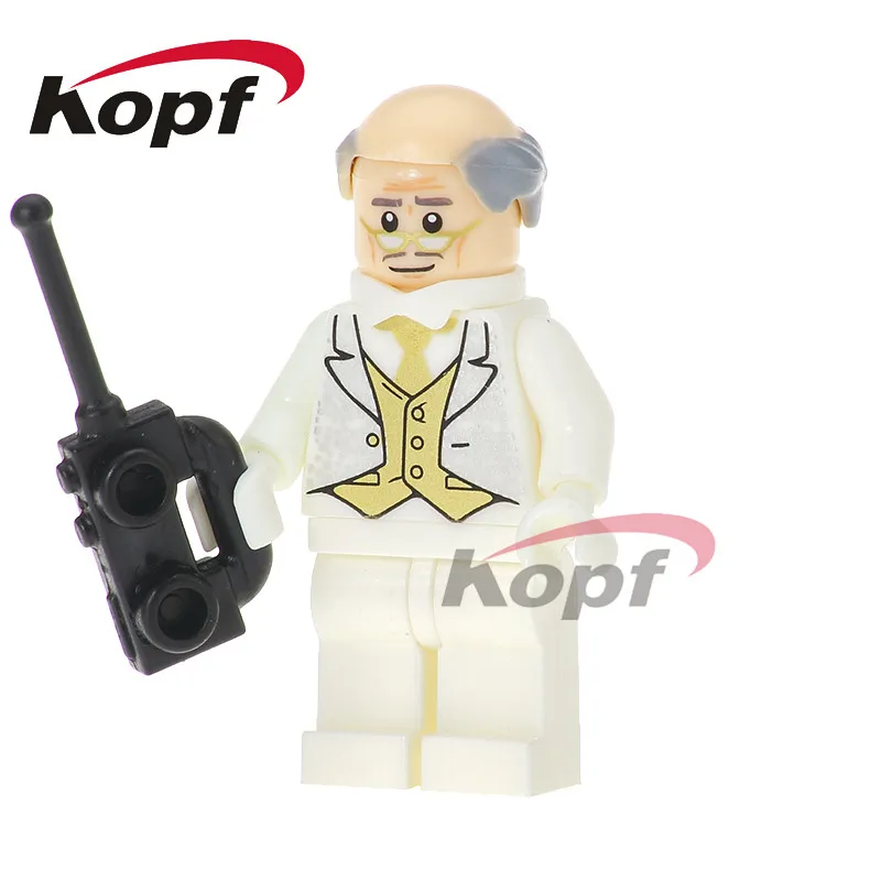 PG307 Without Box Одна King Tut Alfred Harley Quinn Джокер Бэтмен Женщина-кошка Супер Герои Кирпичи Строительные блоки лучший детский подарок игрушки PG311 - Цвет: PG307 Without Box