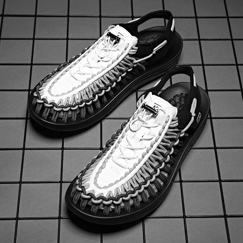 

2020 summer classic men's cool new Baotou sandals wear-resistant and comfortable men's microfiber casual shomfortable fashion st