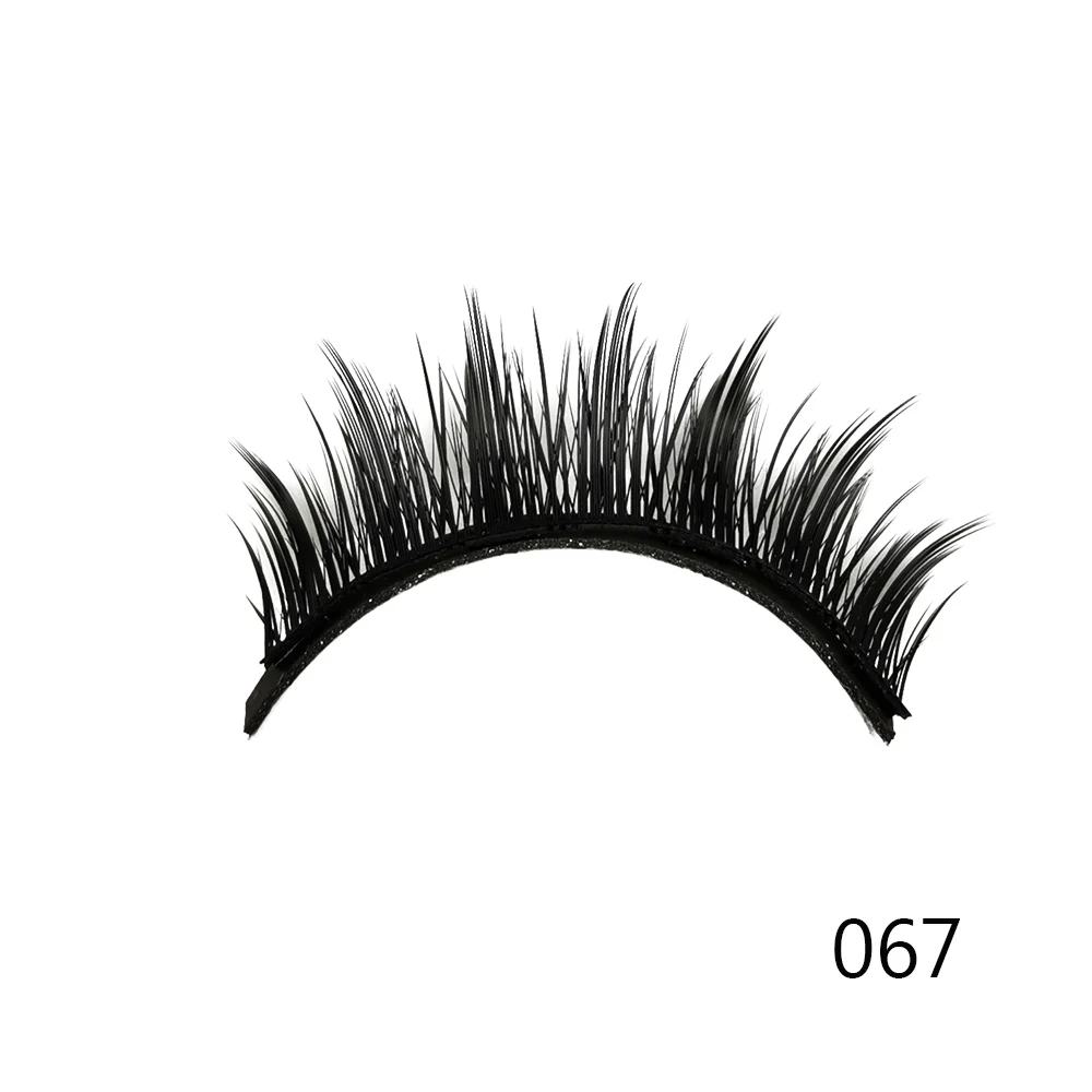 5 Magnet Eyelash Magnetic Liquid Eyeliner& Magnetic False Eyelashes& Tweezer Set Waterproof Long Lasting Eyelash Extension - Цвет: 072