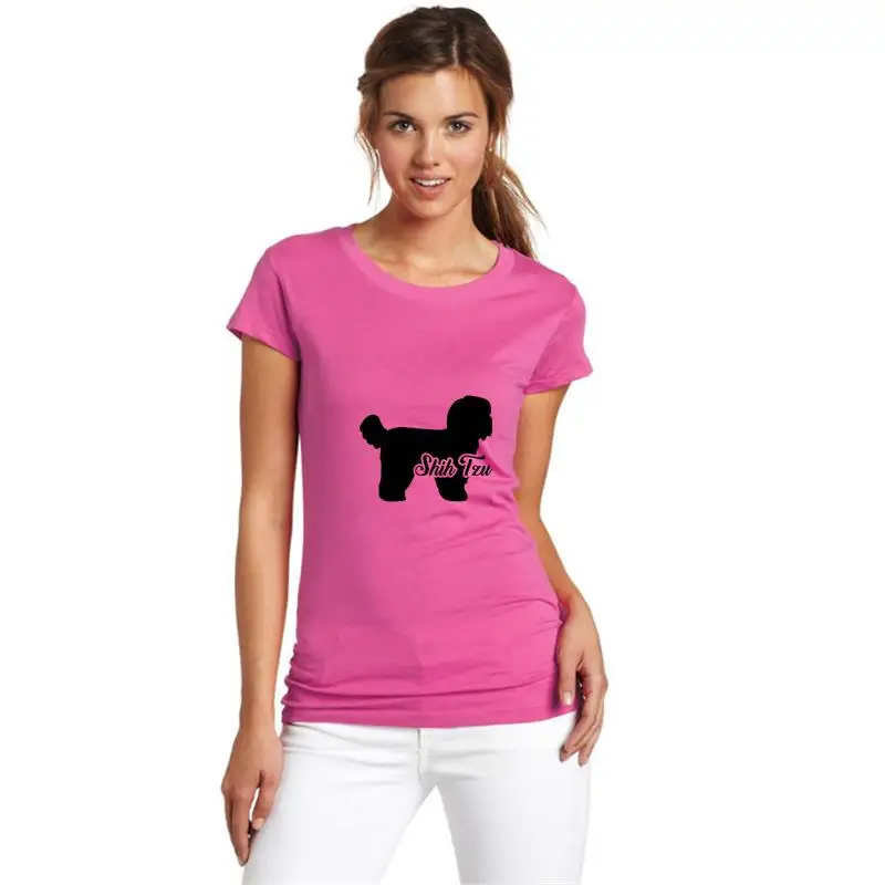 

New Style shih tzu tee t shirts mens plus sizes s-5xl comfortable slim fit