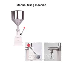 Коммерческое приготовление масла крем напиток мед упаковочная машина ручная маленькая машина для наполнения жидкой пасты количественная наполнительная машина