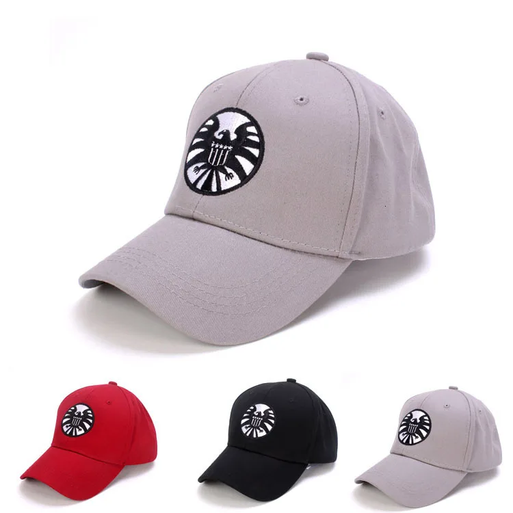 

New Cosplay Captain Marvel Carol Danvers Baseball Caps Adjustable Hip Hop Sun Hat Snapback Agents Of Shield Hats Baseball Cap