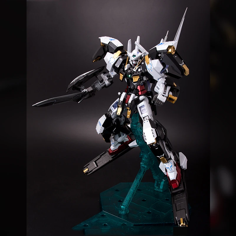 BANDAI MG 1/100 PB 00 GN-001/hs-A01 Avalanche Exia GUNDAM черно-белый Снежный цвет Фигурки Рождественский подарок игрушки