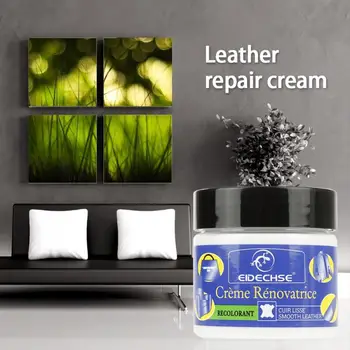 

Multifunction Leather Vinyl Repair Filler Compound Cream Auto Scratch Cracks Rips Cream Leather Repair Tool Restoration Filler