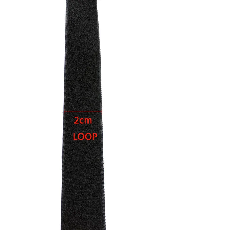 LOOP 2CM(1M) Авто Аудио липучка фиксированный сабвуфер модифицированный двухсторонний клей Velcro2CM/5 см в ширину - Цвет: LOOP 2CM(1M)