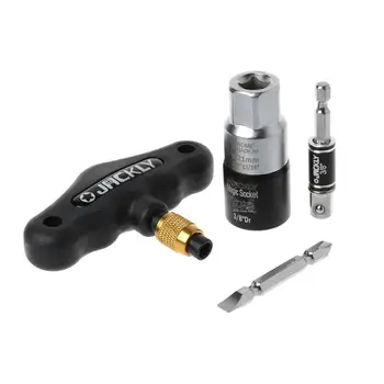 

4pcs/set Universal Socket Ratchet Wrench Sleeve Hexagonal Needle Key Grip Power Drill Adapter 9-21mm Multifunctional