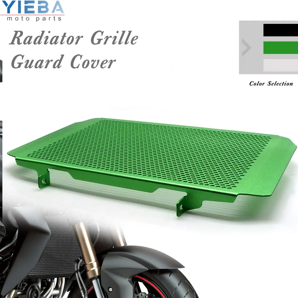 Мотоцикл отрегулировать решетка радиатора Защитная крышка для kawasaki versy 1000 2007 2008 2009 2010 2011 2012 2013