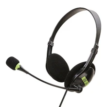 AM05 USB Headset with Microphone for PC Multi Key Control Call Center Wired Headphones HD Microphone for PC Laptop Computer
