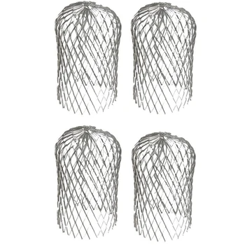 

HTHL-4PCS Leaf Filter Anti-Leaf Filter Garden Eaves Drain Pipe Filter Cap Freely Retractable Filter