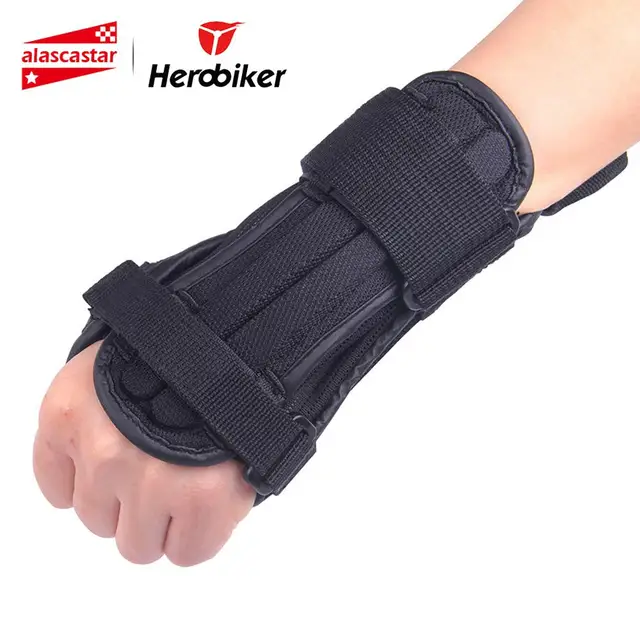 US $11.93 HEROBIKER Wrist Protection Skating Snowboard Skiing Armguard Adjustable Wrist Support Hand Protecto
