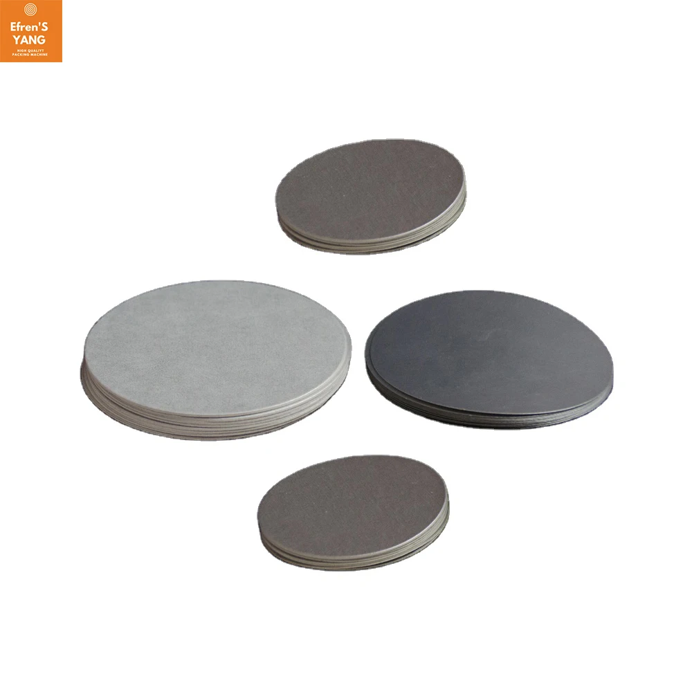Induction Sealing Customized Size Plactic Laminated Aluminum Foil Lid Liners 500pcs for PP PET PVC PS ABS Glass Bottles 2