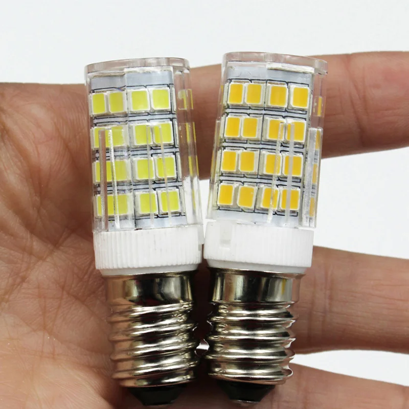 E14 светодиодный светильник 3 Вт 5 7 9 12 15 AC220V SMD2835 Точечный ампульная Люстра