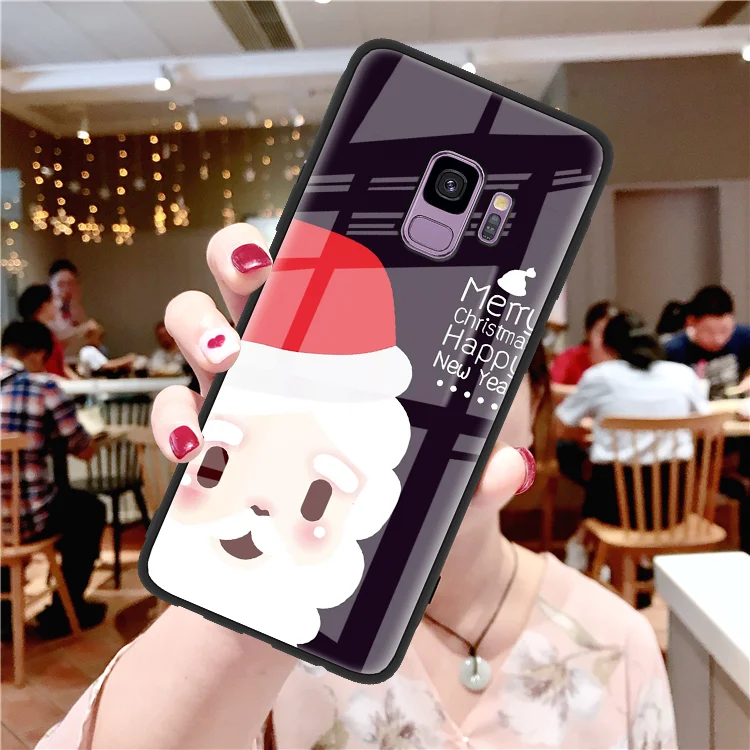 sdlrbhm Закаленное Стекло чехол для samsung Galaxy A50 A40 Note 9 8 10 Pro J7 Prime A7 A9 A8 S8 S9 S10 A6 плюс J4 J8 M10 M20 чехол Coque - Цвет: sdlrbhm