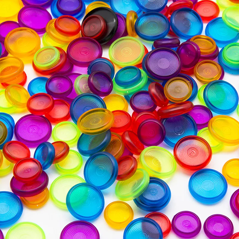 50Pcs 18mm/24mm/28mm Ring Binder for Notebooks/Planner Colorful Binding Rings Loose Leaf Disc Binder Rings CX19-004-50pcs