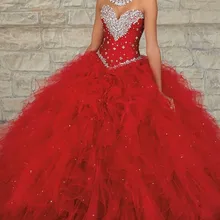 Весеннее Модное бальное платье бальные платья блестки Кристаллы с жакетом на заказ Милая размера плюс Vestido 15 день рождения