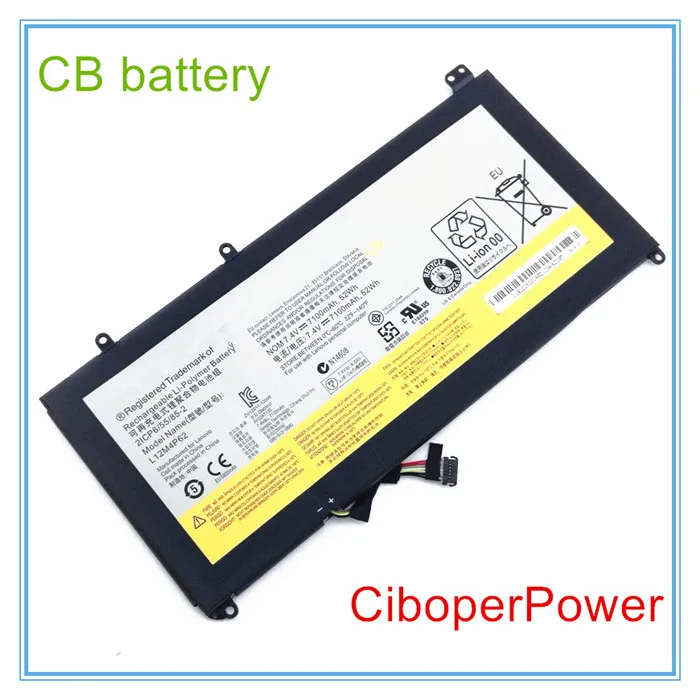 Оригинальный аккумулятор для ноутбука U430P Touch U430 U430p U530 U530P L12L4P62 L12M4P62 7 4 V 52Wh |