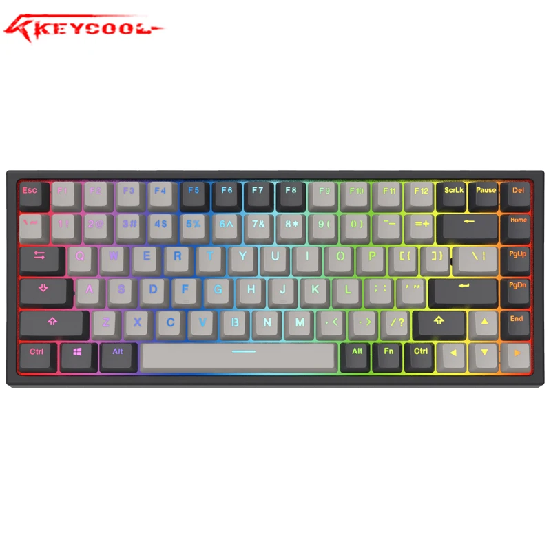Hot swap K2 NEW Keycool 84 RGB keyboard hotswap mechanical keycool84 kailh box brown red white switch | Компьютеры и офис