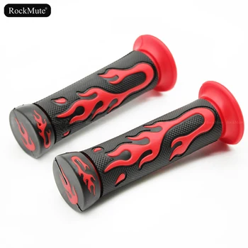 

Motorcycle 7/8" 22mm Handlebar Hand Grips Rubber Cover For Honda CR 60/80/85/100/125/250/450/480/500R VFR 750/1200 NT700 NSF RVT