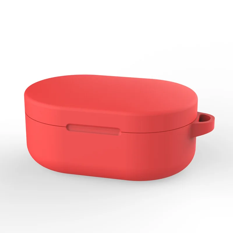 

Soft Silicone Anti-resistant Anti-collision Red Mi Airdots Protective Cover for Xiaomi Redmi Airdots TWS Bluetooth Earphone Case