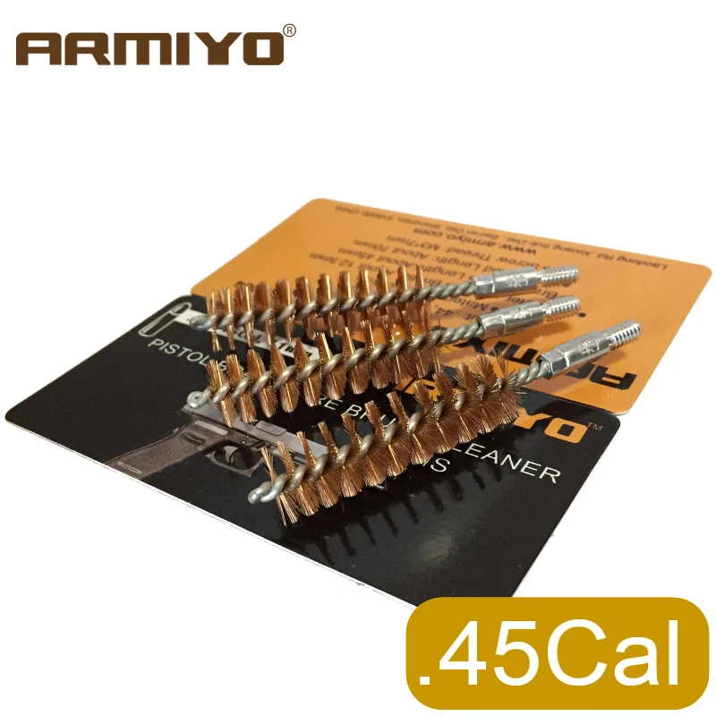Armiyo. 44call. 45Cal 11 4 мм охотничий пистолет с отверстием для ствола бронзовая Щетка