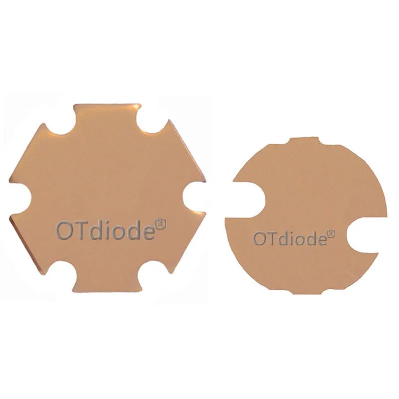 50 шт. 20 мм 16 мм CREE 5050 XML XML2 XM-L2 T6 U2 светодиодный медный PCB медная пластина основания монтажная плата MCPCB DTP для детали для оборудования импульсного освещения