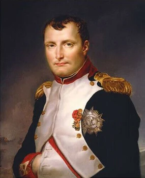 

Old painter's high-quality hand-painted oil on canvas;Portrait of Napoleon Bonaparte