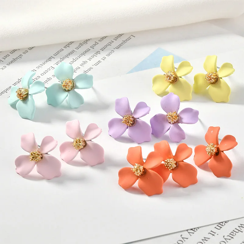 Цветные корейские популярные свежие ювелирные изделия 6 шт.|Ювелирная фурнитура